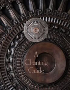 Cover of A Chanting Guide: Pāli Passages with English Translations